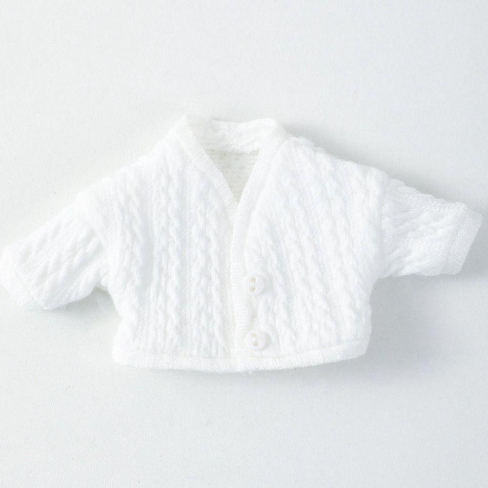 Obitsu 11 Doll Clothes Knitted Tops Snowflake Love Cardigan Cute Vest For OB11 Dolls Accessories Soft Coat For 1/12Bjd Dolls
