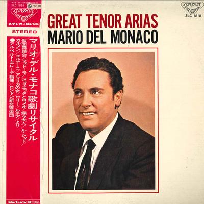 LP Record MARIO DEL MONACOTEN.ALBERT EREDE  Great Tenor Ariasumario Del Monaco SLC1818 LONDON 1969 Japan Obi Classical Used