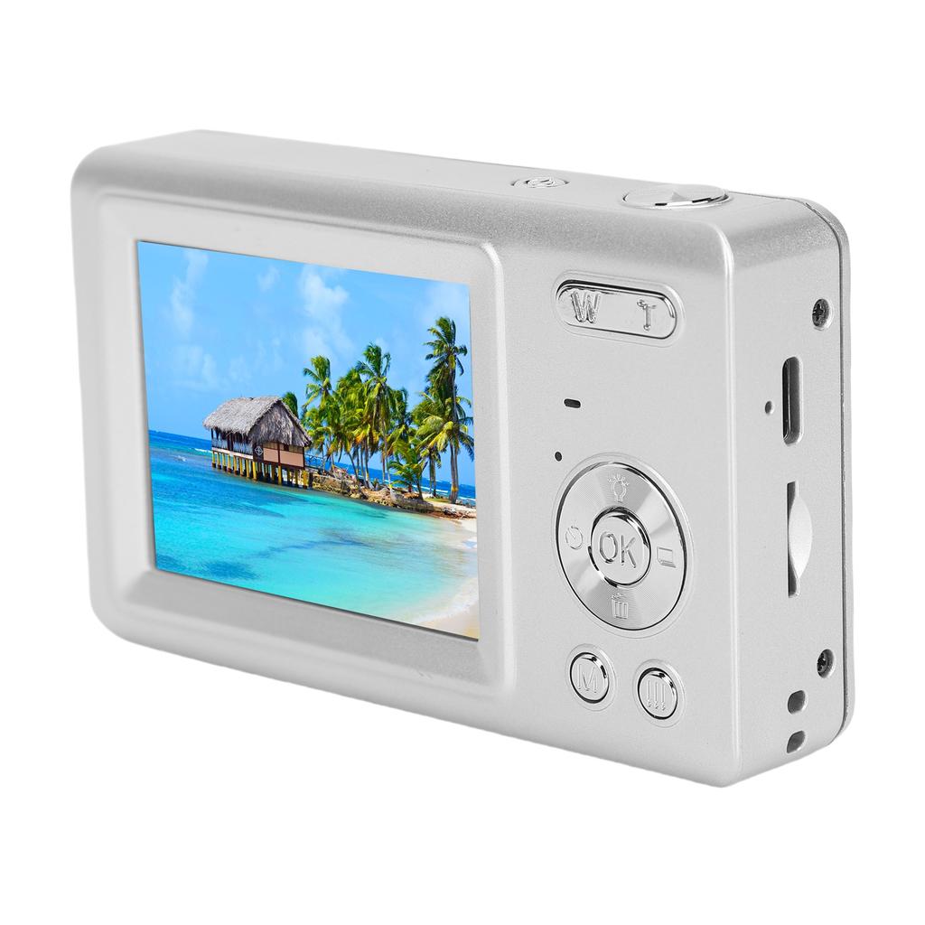 4K Digital Camera 64MP HD AF Auto   16X Zoom Anti Shake Portable Compact Camera for Travel Photography
