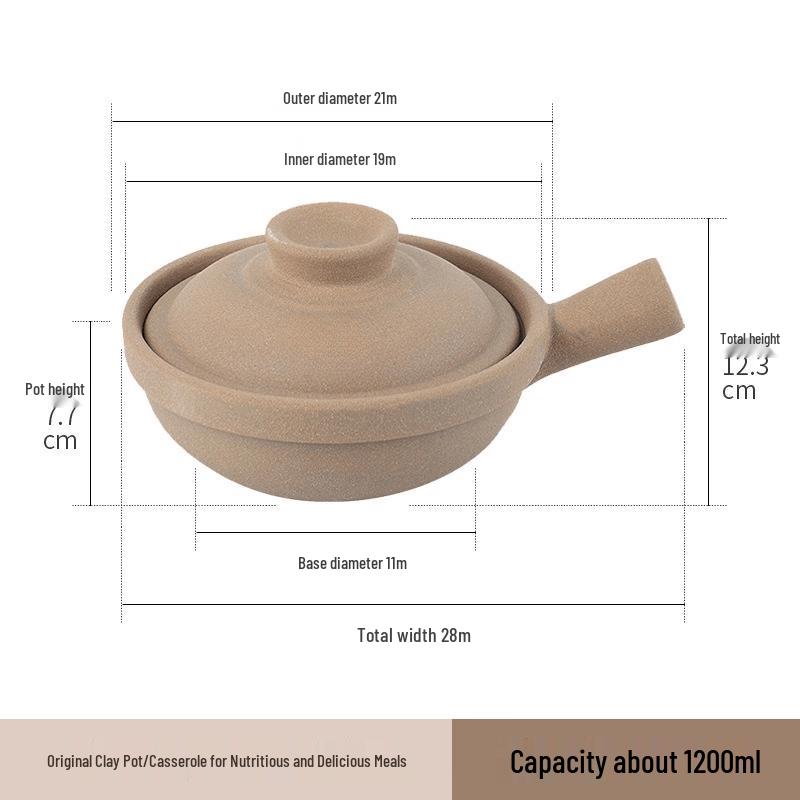 Traditional Claypot Rice Pot