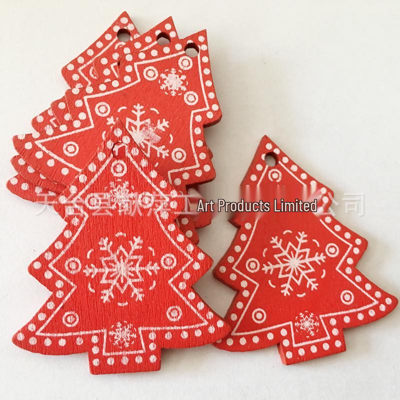 DIY Wooden Christmas Ornaments: Snowflake, Heart, and Star Pendants