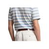 Polo Ralph Lauren T-shirt à manches courtes et col rond à rayures avec logo lettre imprimé Homme T-shirt Bleu 710941840-001