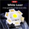 1200 liumenų įkraunamas LED žibintuvėlis Baltas lazeris Didelio nuotolio Taktinis žibintas 1500M Priartinamas Didelės galios Blykstė USB Žibintas