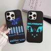 D-Deltarune Ralsei Für iPhone 17 16 15 14 13 12 11 Pro Max Plus Pro Wellenförmige Stoßfeste Matte Handyhülle