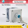 IP65 Waterproof Button Box with Emergency Stop & Indicator Light - 12345-Hole Plastic Enclosure