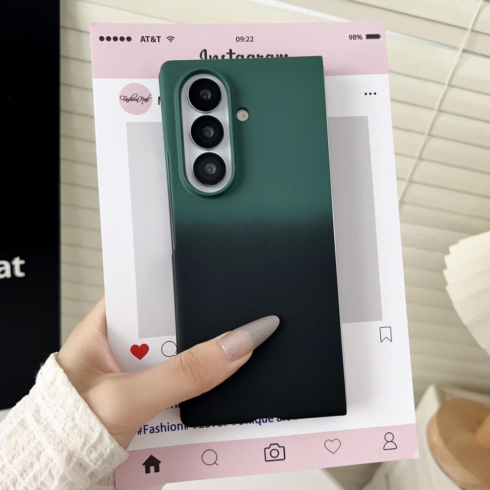 Gradient Colorful Ultra Thin Hard PC Case For For Samsung Galaxy Z Fold7 6 5 4 3 5G Shockproof Protection Cover For ZFold 7 6 5