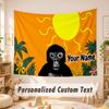 Custom Name Text Tapestry,Gorilla Tag Boho Wall Hanging, Decorative Backdrop Tapestry For Room