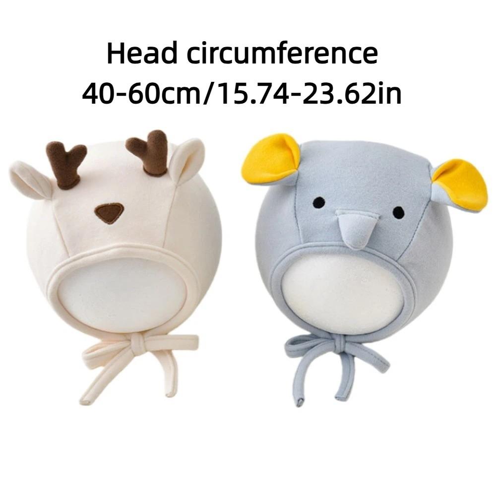 Soft Kid Ear Protection Hat Windproof Baby Winter Plush Hats Cute Toddler Warm Hat For 8-18 Months