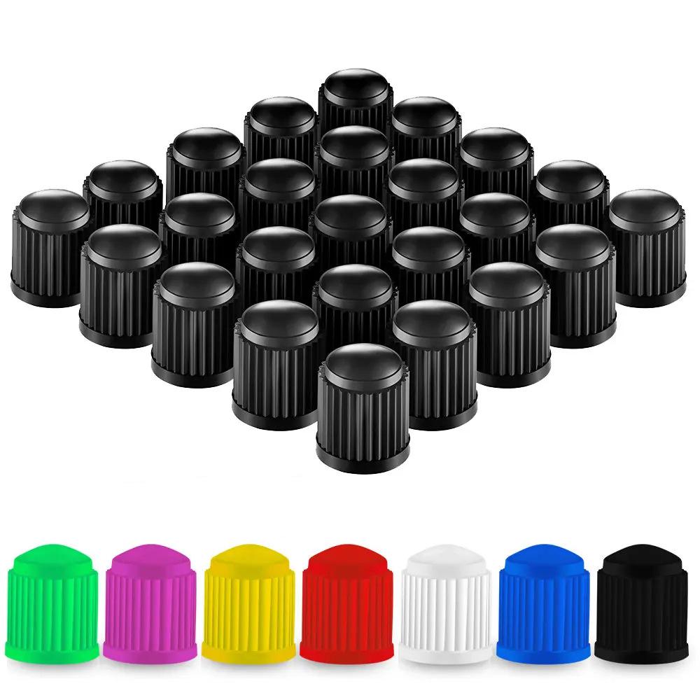 Black Plastic Valve Cap for Car and Bicycle Tires