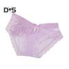 Women's Sexy Panties Lace See Through Underwear Low Rise Thin Mesh Sheer Underpants Breathable Bikini Briefs
