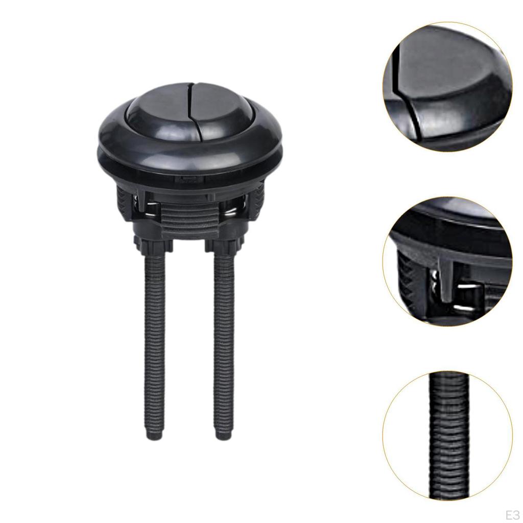 Toilet Button Double Flush Tank Valve Accessories Replacement