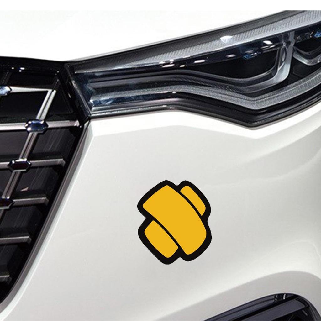 Autoaufkleber - Auto Pflaster Gedruckte Lustige Aufkleber, Personalisierter Pflaster OK Pflaster HF Aufkleber Blockierend