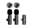 K9 Wireless Lavalier Microphone Set for Mobile Streaming and Noise Reduction
