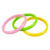 Neon Colorful Disco Bracelets 80s 3 Pcs