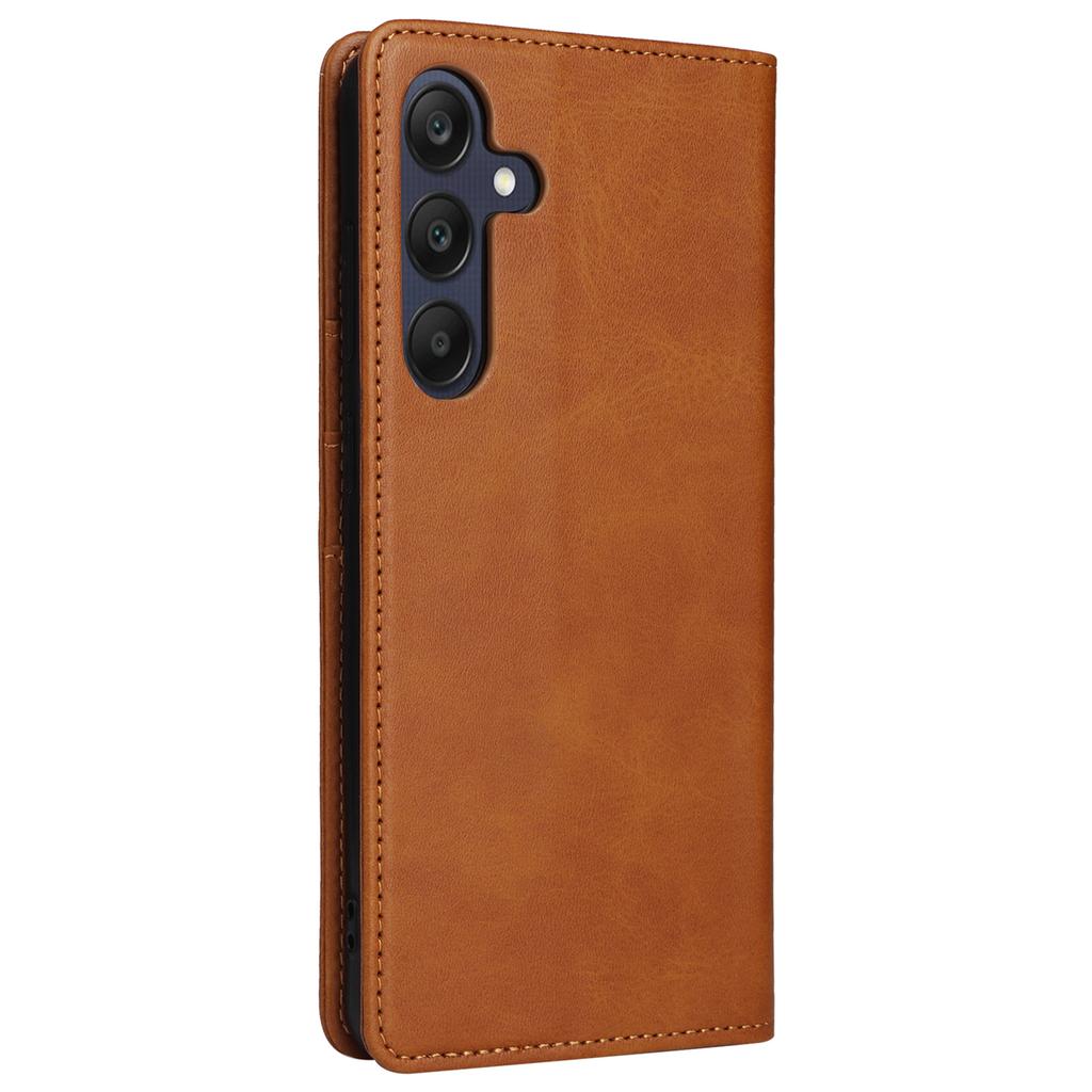 For Samsung Galaxy A25 5G (Global) (161.0 X 76.5 X 8.3mm) Case Leather Phone Cover