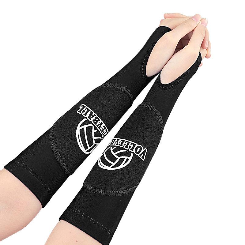 

Arm Guard for Tennis Basketball Training Sponge Thickened Pressurized Breathable Extended Wrist Guard Sports Protection Teen