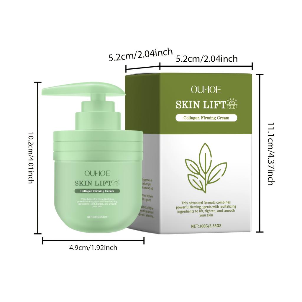 Collagen Firming Cream for Body Reduce Dark Spots Improve Fine Lines Even Skin Tone Nourishing Lifting Moisturzing Body Lotion