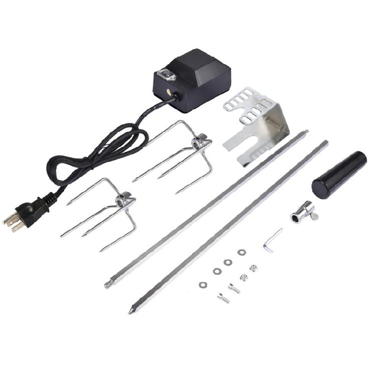 BBQ Rotisserie Kit Grill Rotisserie Set For Grilling Hot Dog Chicken Steak
