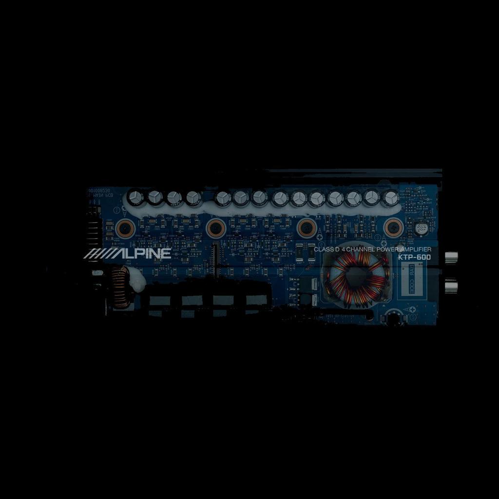 Alpine Digital Power Amplifier KTP-600