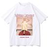 Sabrina Carpenter House Tour Tshirt Graphic Printing Fashion Tees High Quality Cotton Oneck Teeshirt Female Short Sleeve Tops