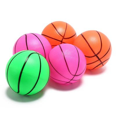 PVC Aufblasbares Spielzeug Kleiner Basketballschläger 16 cm Kleiner Lederball