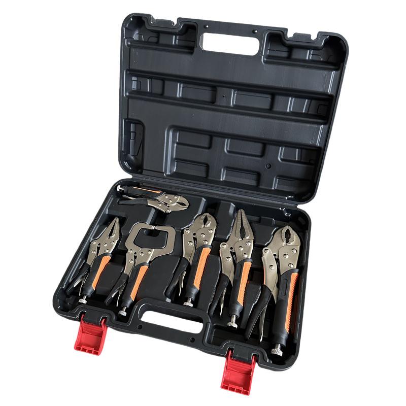 Набор из 6 усиленных клещей с большим зевом для сварки и авторемонта