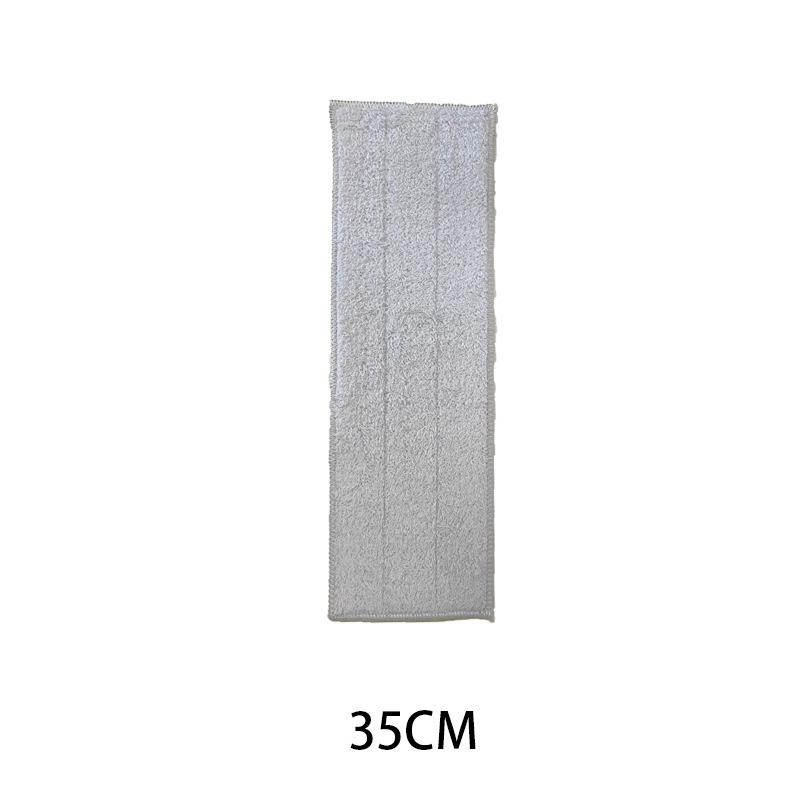 Hands-Free Rotatable Flat Mop for Dry & Wet Use with Absorbent, Enlarged Head