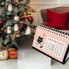 2026 Year Of The Horse Mini Calendars Creative Desk Portable Travel Calendars Cute Cat Pattern Calendar Desktop Decor Ornaments