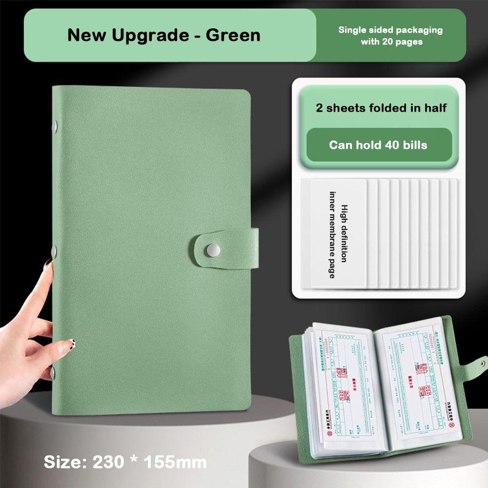 PU Cash Deposit Book 20Sheets Budget Binder Funny Storage Book  Children
