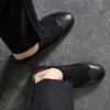 Fashion Flat Bottomed Business Men's Leather Shoes Leisure British Classic Style Office Dress and Party Luxury Adult Shoes Brogue