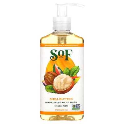 SoF, Handseife mit Sheabutter und beruhigender Aloe Vera, 8 oz (236 ml)