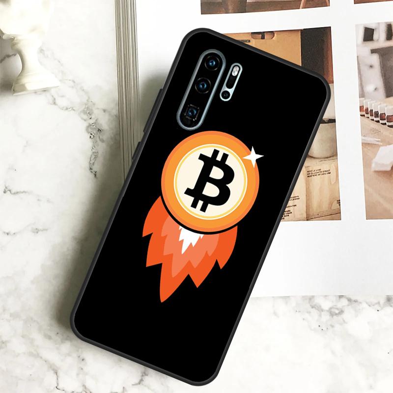 Bitcoin For Huawei Nova Y70 Y72 Y73 Y60 Y90 Y61 Y91 7i 8i 11i 12i 12s 9 10 SE P20 P30 P40 Lite Case