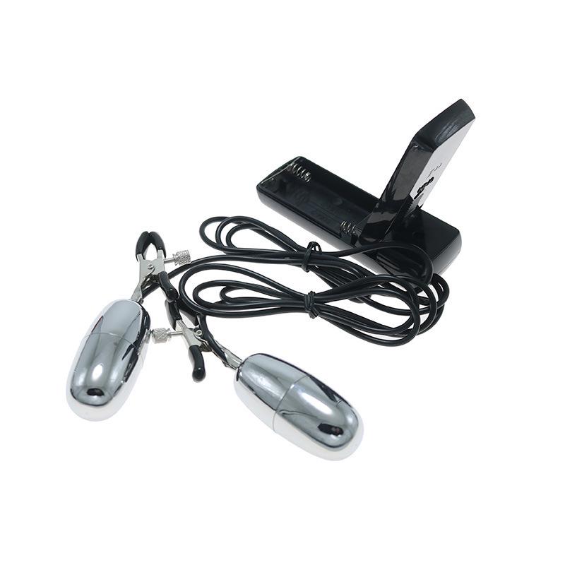 Vibrating Nipple Clamps - BI-010060, Arousal and Training Aid