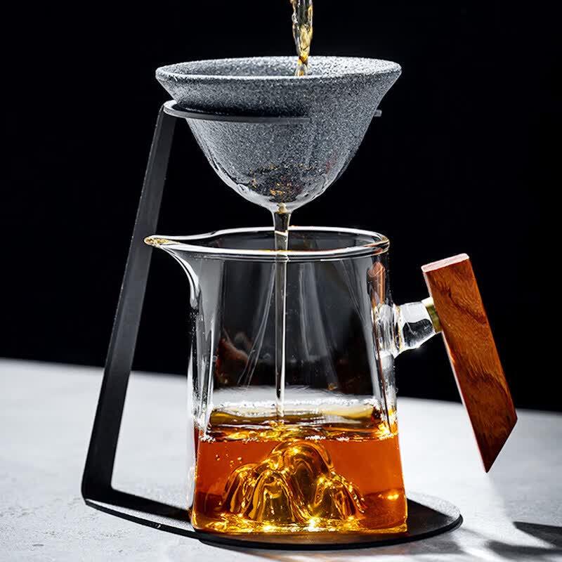 No-Hole Tea Infuser & Gongdao Cup Set