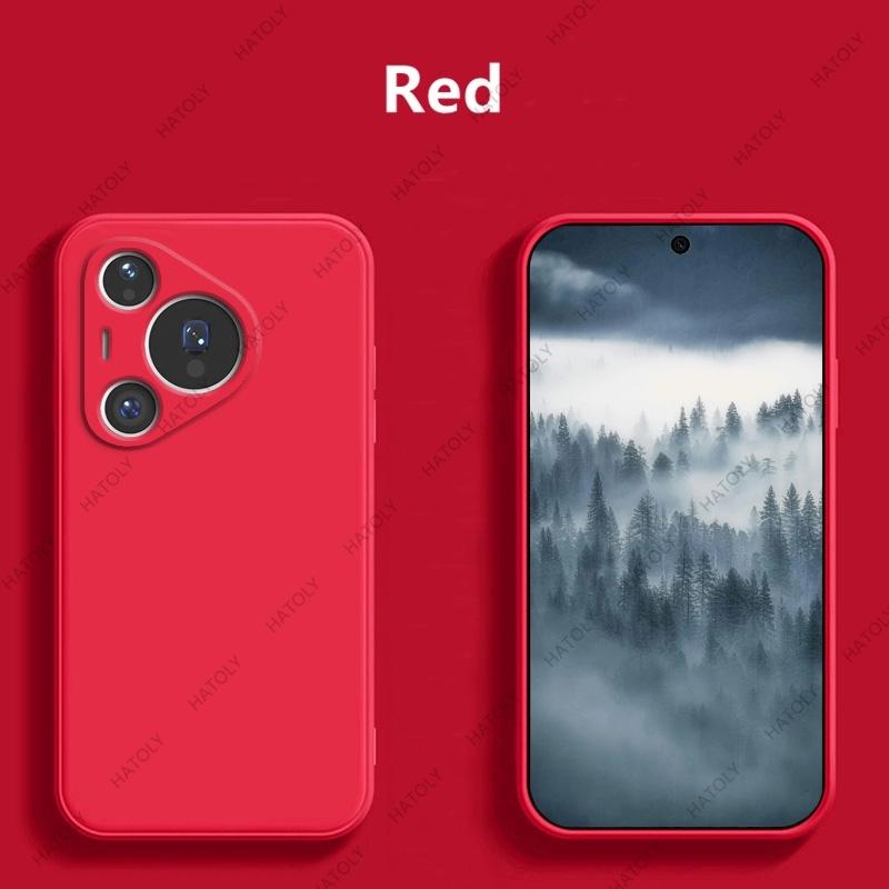 Liquid Silicone Case For Huawei Pura 80 Pro For Huawei Pura 80 Pro Cover TPU Shockproof Protective Phone Cover Pura 80 Ultra 5G