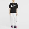 Nike Sportswear Classic Logo Print Loose-Fit Short Sleeve T-Shirt Women Tops Black CU5683-010