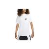 T Shirts Men's White Crew Neck Moderate Straight Fit DM4032-101
