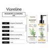 Mugwort Face Cleansing Oil Removes Makeup Moisturizes Non Greasy Finish Calms Sensitive Skin for Evening Skin Care Regimen