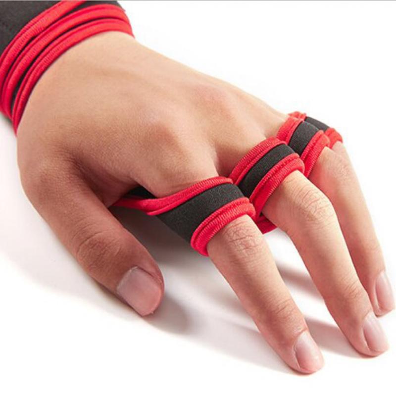 Fitness Half Finger Gloves Pull Up Dumbbell Lifting Weights Hard Pull Exercise Equipment Wrist Protection Cover Anti-Slip Anti-C