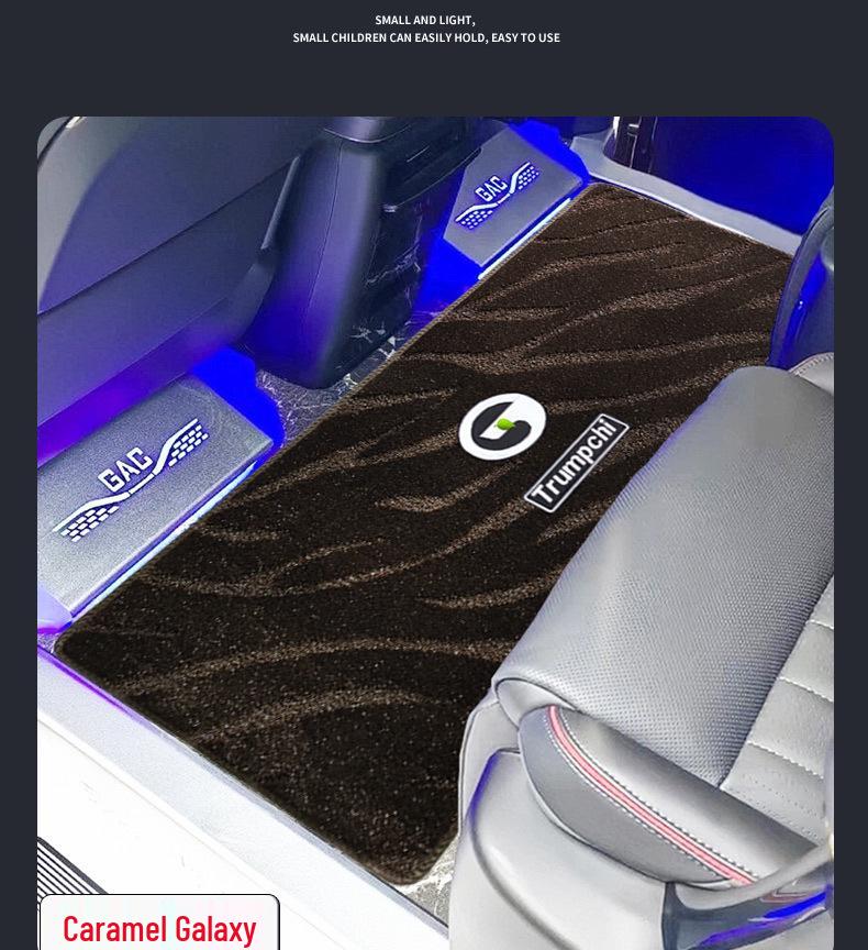Floor Mats for Trumpchi E8 & M8: Middle Row, Imitation Cashmere, Commercial Vehicle Mats