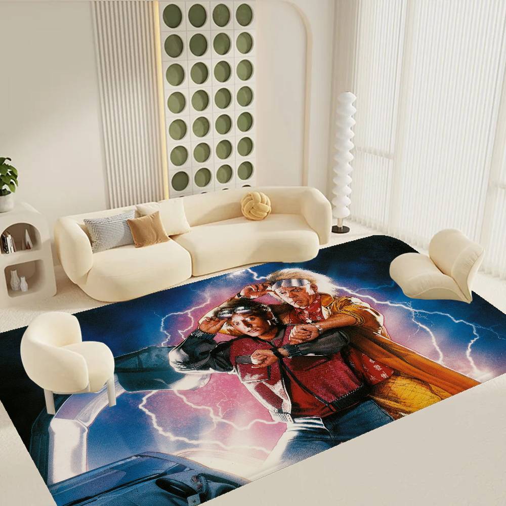 Comedy Movie Back To The F-Future Floor Mat Rectangle Anti-slip Home Soft Badmat Front Door Indoor Outdoor Mat Welcome Doormat