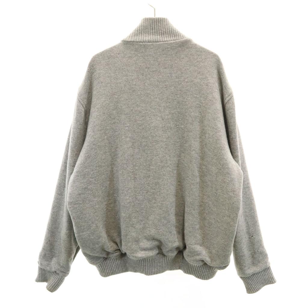 mila schon made in Japan Knit switching Down jacket 50 gray Men's Used