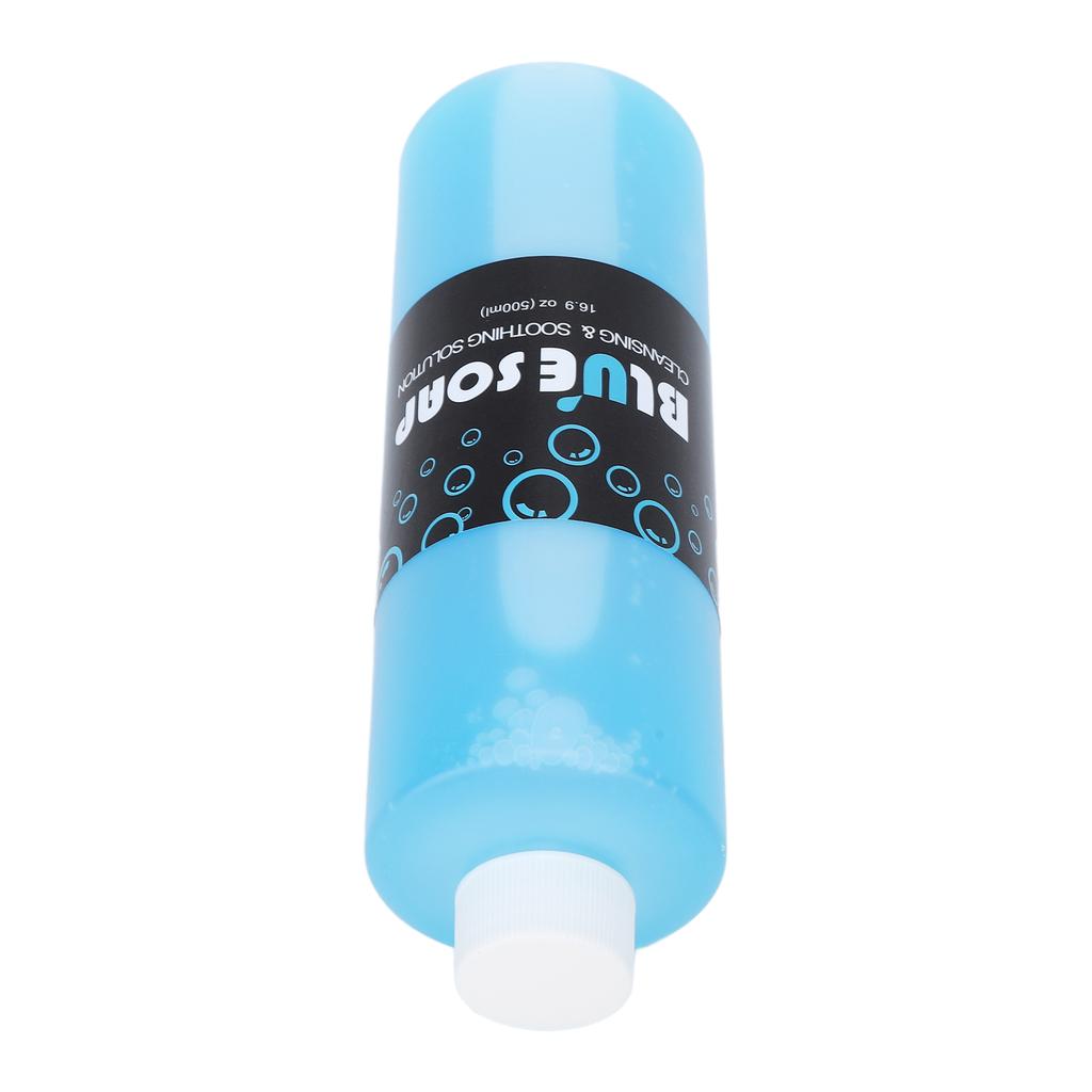Blue Soap Tattoo Cleaning Solution 500ml Gentle Refreshing Soothing Cleansing Tattoo Wash