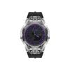 Customized Watch Modified Series Summer Night Stars Trend Modified Waterproof Luminous Quartz Men and Women Same Sty YuBoBingChuanHei-ZiLuoLan