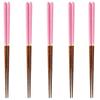 Happy Set of Made In PID6115 J-kitchens Chopsticks, 5, Material Wood, Chopsticks, Japan,