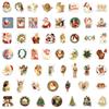 50 Retro Christmas Angel Stickers Water Cup Mobile Phone Case DIY Decorative Stickers
