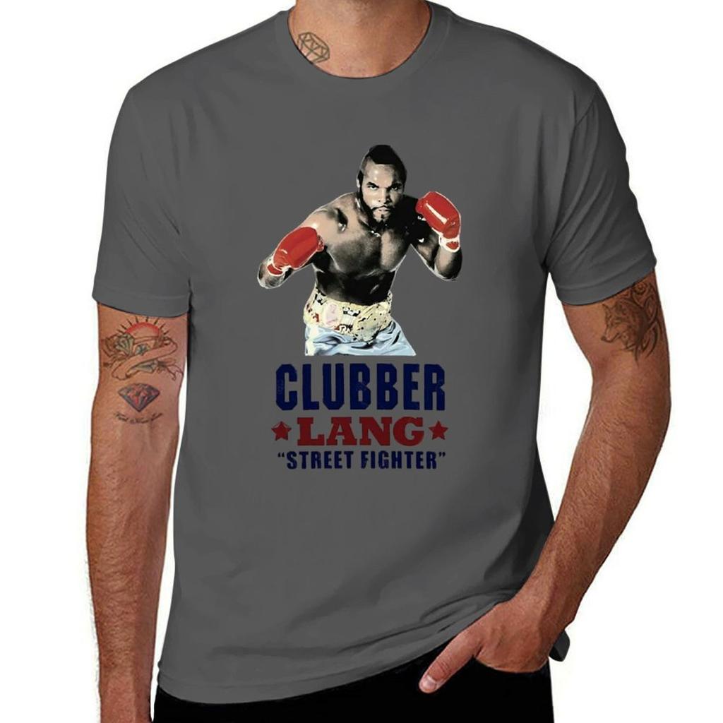 Clubber Lang Boxing Gym Tshirt Soft Antishrink Cotton Tee