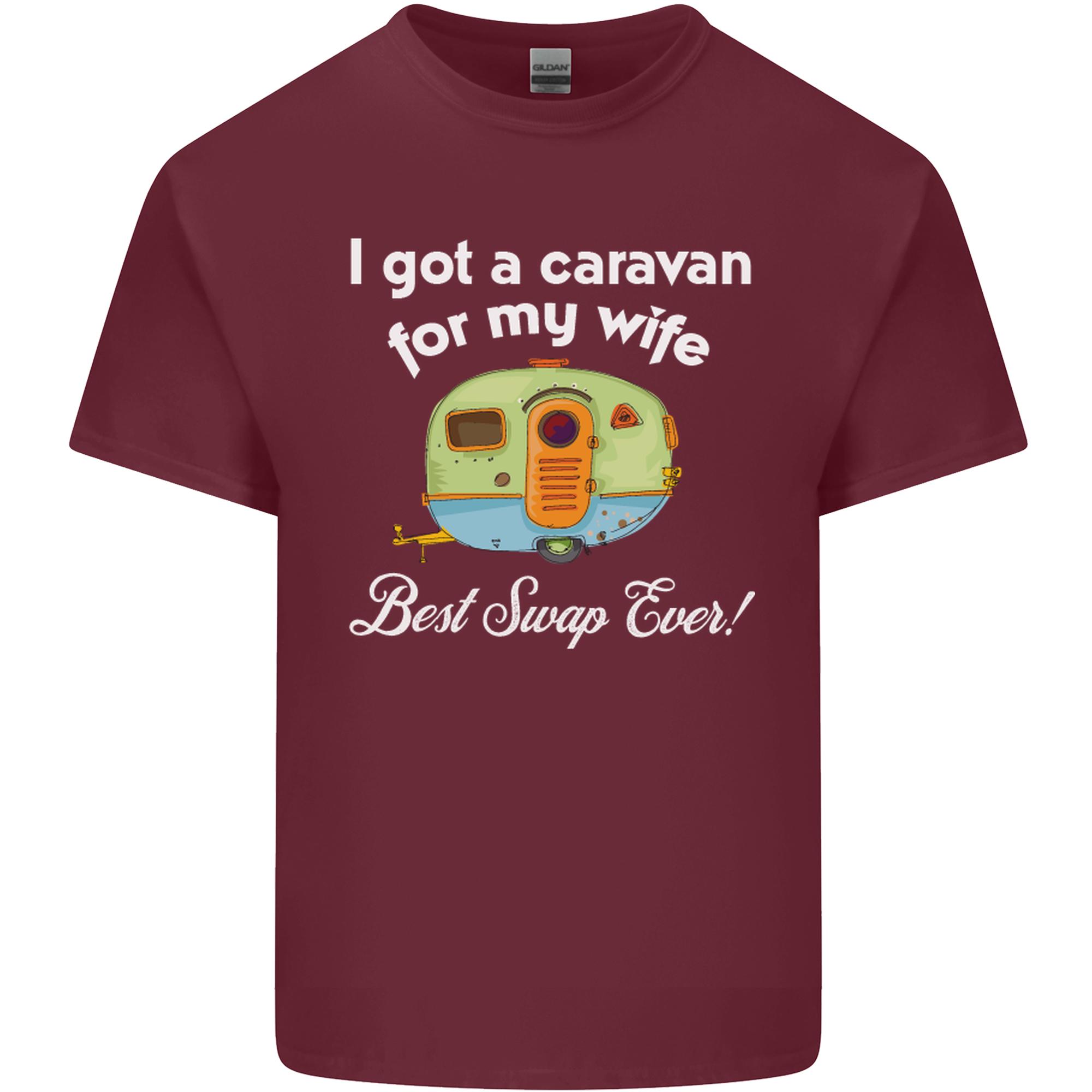A Caravan for My Wife Caravanning Funny Unisexs Light Cotton TShirt S