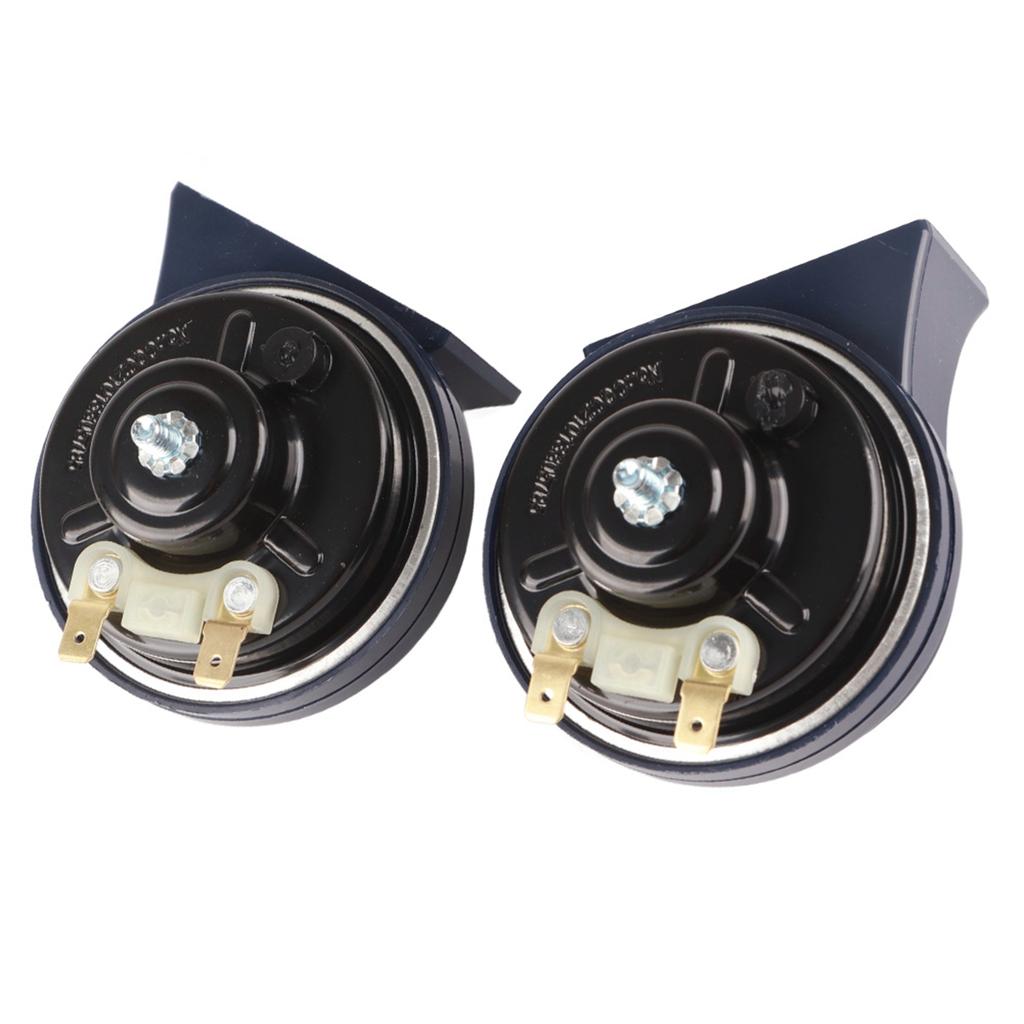 2pcs DC 12V 105dB Two Tone Motorcycle Car Snail Speaker Horn Waterproof Dustproof