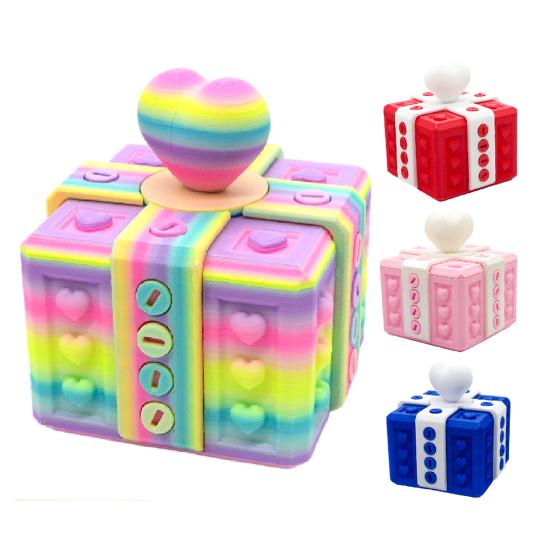 Annoying Gift Box 3D Printed Puzzle Gift Box Reusable Prank Screw Present Boxes Novelty Money Card Container for Birthday Christmas